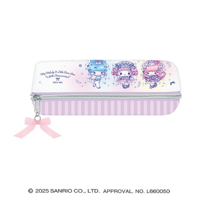 DOLLYMIX My Melody x Little Twin Stars 2-Room Pencil Case Sanrio - DOLLY MIX (DOLLYMIX マイメロ×リトルツインスターズ 2ルームペンケース サンリオ - DOLLY MIX)