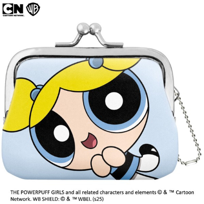 Powerpuff Girls - Bubbles Coin Purse (がま口コインケース パワーパフガールズ - バブルス)