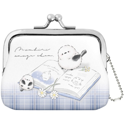 Proper clasp coin case - Enagachan/Diary (プロパーがま口コインケース - エナガチャン/ダイアリー)