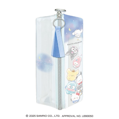 Separate Box Pencil Case Marumocchi Sanrio Characters - Night Sky (セパレートボックスペンケース まるもっち サンリオキャラクターズ - 夜空)