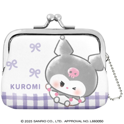 Sanrio Characters - Marumochi/Kuromi Coin Purse (がま口コインケース サンリオキャラクターズ - マルモッチ/クロミ)