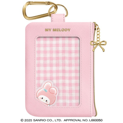 Sanrio Characters Marumocchi Pass Case with Card Case - My Melody (カードケース付きパスケース まるもっち サンリオキャラクターズ - マイメロディ)