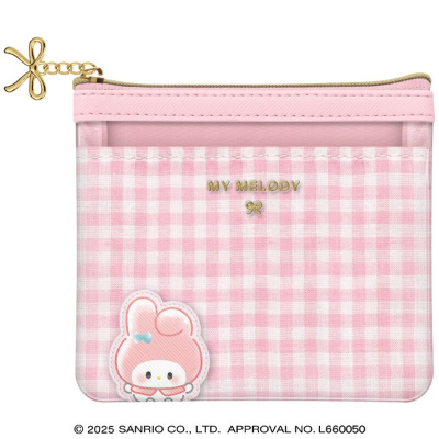 Clear Pouch Marumocchi Sanrio Characters - My Melody (クリアポーチ まるもっち サンリオキャラクターズ - マイメロディ)