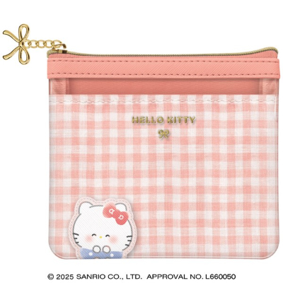 Clear Pouch Marumocchi Sanrio Characters - Hello Kitty (クリアポーチ まるもっち サンリオキャラクターズ - ハローキティ)