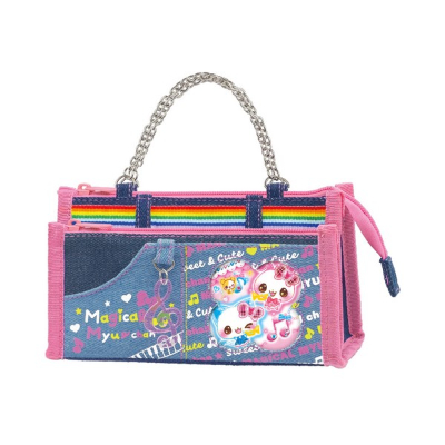 Triangle Denim Pencil Case Heisei Memory - Magical Mew-chan (三角デニムペンケース 平成メモリ— - まじかるみゅーちゃん)