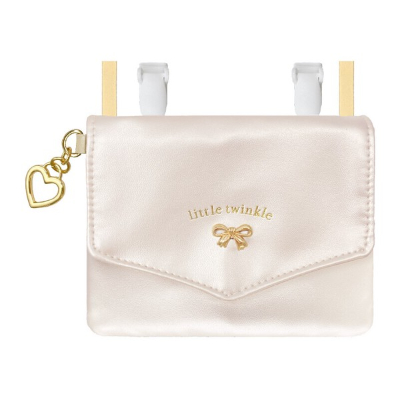 Wide Shoulder Pochette Pocket - White (ショルダー付きワイドポシェットポケット - ホワイト)