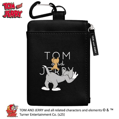 Tom and Jerry Pass Case - Black (パスケース トムとジェリー - ブラック)