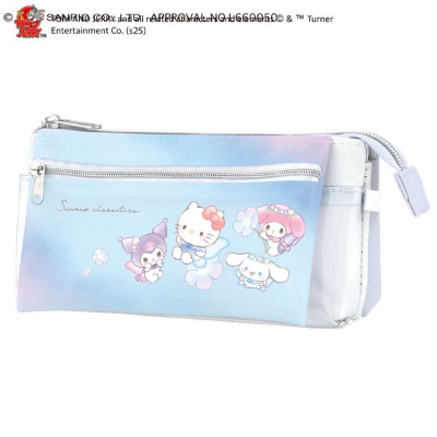 Flap Pocket Pencil Case Sanrio Characters - Sanrio Characters (フラップポケットペンケース サンリオキャラクターズ - サンリオキャラクターズ)