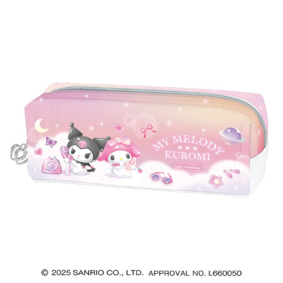 Box Pencil Case My Melody x Kuromi Sanrio Characters - My Melody/Kuromi (ボックスペンケース マイメロディ×クロミ サンリオキャラクターズ - マイメロディ/クロミ)