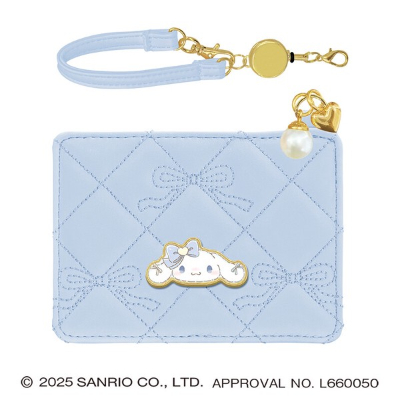 Pass Case Runrun Ribbon Sanrio Characters - Cinnamoroll (パスケース るんるんリボン サンリオキャラクターズ - シナモロール)