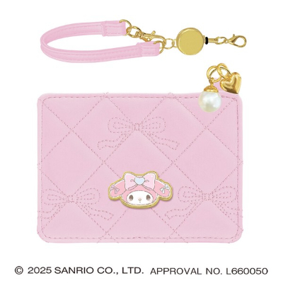Pass Case Runrun Ribbon Sanrio Characters - My Melody (パスケース るんるんリボン サンリオキャラクターズ - マイメロディ)