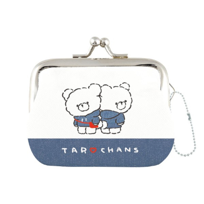 Coin Purse - Denim (がま口コインケース - デニム)