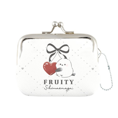 Clasp Coin Case - Fruity Enaga (がま口コインケース - フルーティエナガ)