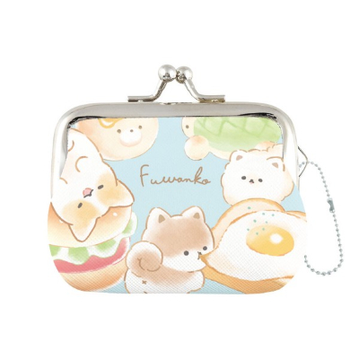 Clasp Coin Case - Fuwanko (がま口コインケース - フワンコ)