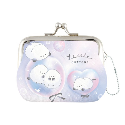 Clasp Coin Case - Little Cottons (がま口コインケース - リトルコットンズ)