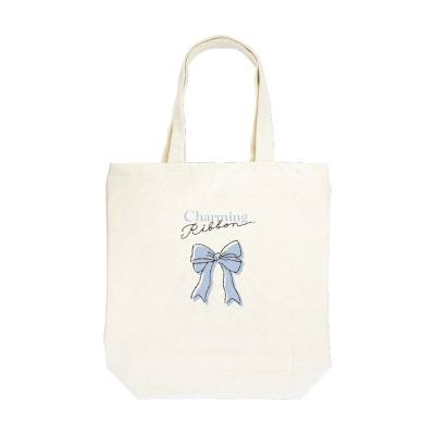 Trendy Tote Bag - Charming Ribbon (トレンドトートバッグ - チャーミングリボン)