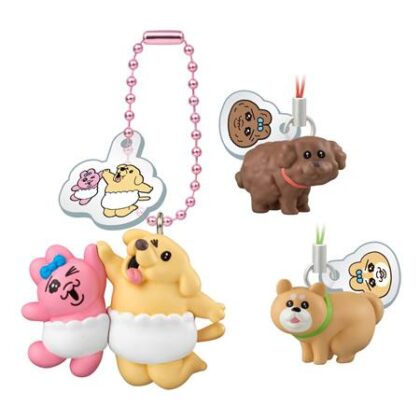 25 おぱんちゅうさぎとわんころマスコット ビスケットつき