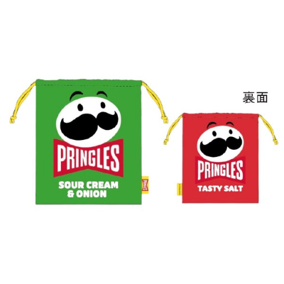 Pringles drawstring bag (巾着 プリングルス)