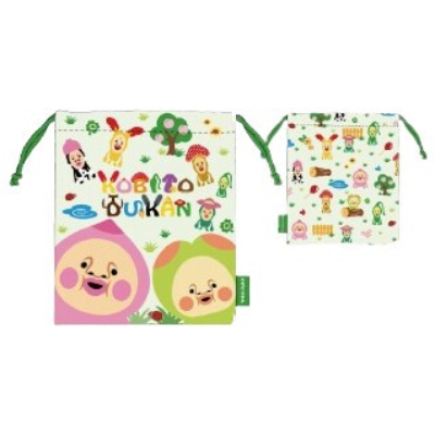 Drawstring bag Kobito Zukan (巾着　こびとづかん)