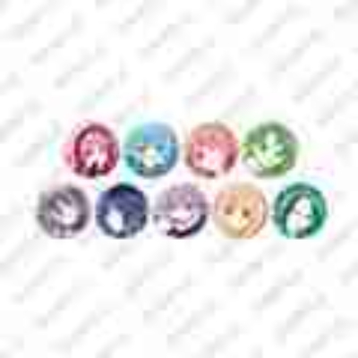 (s)缶バッジ｢しゅごキャラ!｣29/ブラインド(全9種)キラキラデザイン(公式イラスト) 送料別880円