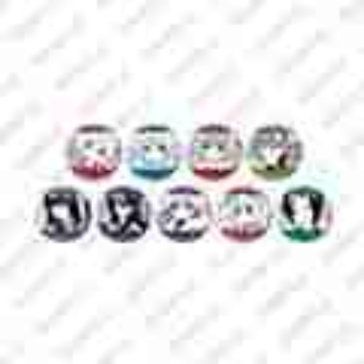 (s)缶バッジ｢しゅごキャラ!｣30/ブラインド(全9種)なみなみデザイン(公式イラスト) 送料別880円