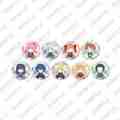 (s)缶バッジ｢しゅごキャラ!｣31/ブラインド(全9種)(ぽてぬいアート) 送料別880円