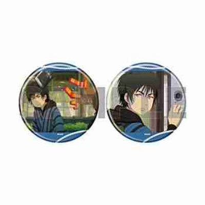 (s)缶バッジ2個セット｢TVアニメ『出禁のモグラ』｣01/百暗桃弓木(場面写イラスト) 送料別880円