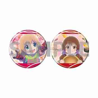 (s)缶バッジ2個セット｢TVアニメ『出禁のモグラ』｣03/桐原八重子&犬飼詩魚(場面写イラスト) 送料別880円