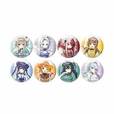 (s)缶バッジ｢Million Production｣05/チャイナロリータver. ブラインド(全8種)(描き起こしイラスト) 送料別880円