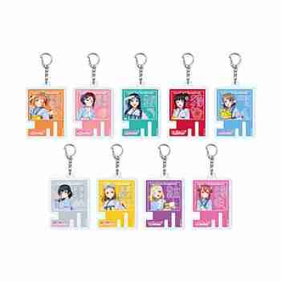 (s)アクリルキーホルダー｢ラブライブ!サンシャイン!!｣03/和風ドレスver. トレーディング(全9種)(描き下ろしイラスト) 送料別880円