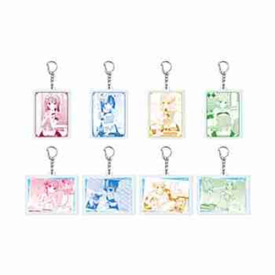 (s)アクリルキーホルダー｢コンカフェ嬢は恋を着る｣01/ブラインド(全8種)(公式イラスト) 送料別880円