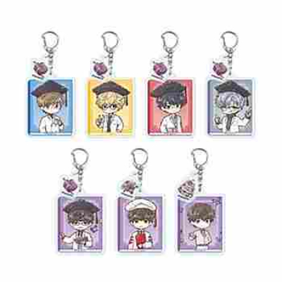 (s)パーツ付きアクリルキーホルダー｢恋とプロデューサー~EVOL×LOVE~｣05/ブラインド(全7種)(グラフアートイラスト) 送料別880円