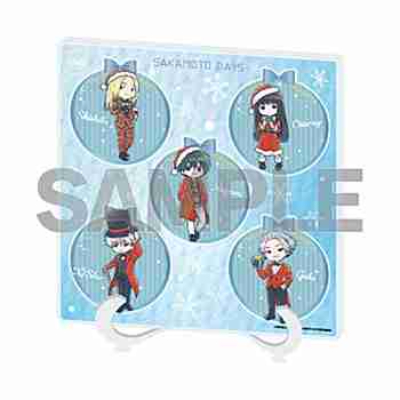 (s)アクリルアートボード｢SAKAMOTO DAYS｣08/デザインBクリスマスver.(グラフアートイラスト) 送料別880円