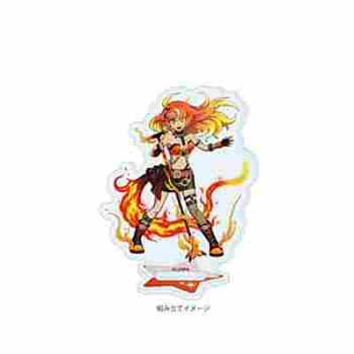 (s)アクリルスタンドプレート｢妖怪ウォッチ ぷにぷに｣07/米良獅子乃 2ndコーデ(公式イラスト) 送料別880円