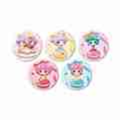 (s)缶バッジ｢魔法の天使クリィミーマミ×魔法のプリンセス ミンキーモモ｣03/ブラインド(全5種)(ミニキャライラスト) 送料別880円