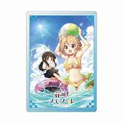 (s)キャラクリアケース｢花唄メモワール｣05/佐々木梅&佐竹巴枝(公式イラスト) 送料別880円