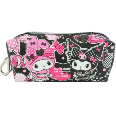 Double Pocket Key Case My Melody & Kuromi Sanrio Characters - Double Pocket Key Case My Melody & Kuromi (ダブルポケットキーケース マイメロディ＆クロミ サンリオキャラクターズ - ダブルポケットキーケース マイメロディ＆クロミ)
