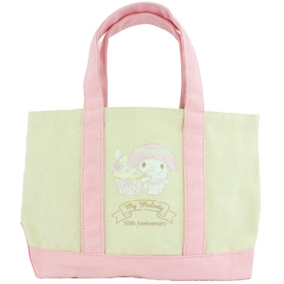 Two-tone canvas tote bag Sanrio Characters - Two-tone canvas tote bag My Melody (バイカラー帆布トートバッグ サンリオキャラクターズ - バイカラー帆布トートバッグ マイメロディ)