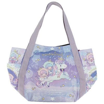 Print Balloon Bag Little Twin Stars Sanrio Characters - Print Balloon Bag Little Twin Stars (プリントバルーンバッグ リトルツインスターズ サンリオキャラクターズ - プリントバルーンバッグ リトルツインスターズ)
