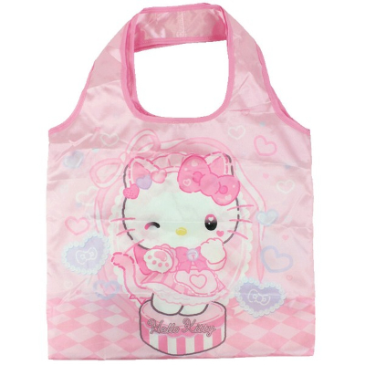 Hello Kitty Sanrio Characters Eco Bag - Hello Kitty Eco Bag (エコバッグ ハローキティ サンリオキャラクターズ - エコバッグ ハローキティ)