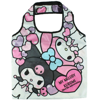 Eco Bag My Melody & Kuromi Sanrio Characters - Eco Bag My Melody & Kuromi (エコバッグ マイメロディ＆クロミ サンリオキャラクターズ - エコバッグ マイメロディ＆クロミ)