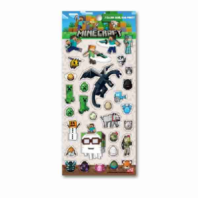 MINECRAFT マインクラフト クリアシール ⑦EGG PARTY