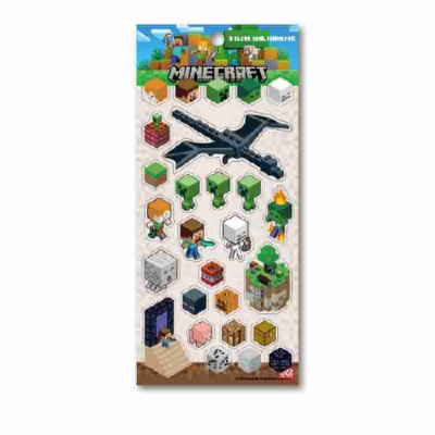 MINECRAFT マインクラフト クリアシール ⑧ISOMETRIC