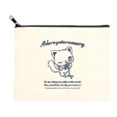 Sanrio Characters Flat Pouch - Mike Adrosa Tomari - Flat Pouch - Mike Adrosa Tomari (フラットポーチ マイク アドローザトルマリィ サンリオキャラクターズ - フラットポーチ マイク アドローザトルマリィ)