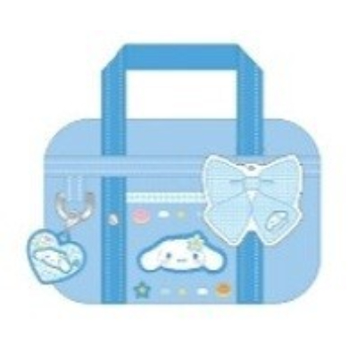 Schoolbag-style pouch Kaohana Sanrio Characters - Schoolbag-style pouch Kaohana Cinnamoroll (スクバ風ポーチ カオハナ サンリオキャラクターズ - スクバ風ポーチ カオハナ シナモロール)