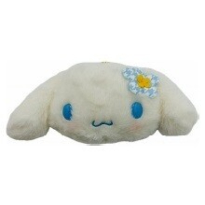 Sanrio Characters Plush Face Pass Case - Cinnamoroll Kaohana Plush Face Pass Case (ぬいぐるみフェイスパスケース サンリオキャラクターズ - ぬいぐるみフェイスパスケース シナモロール カオハナ)