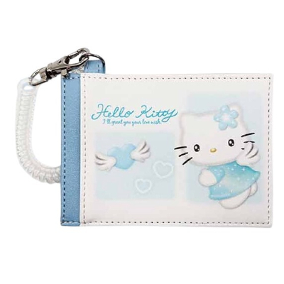 Light Blue Angel Hello Kitty Pass Case - Pass Case (みずいろエンジェル ハローキティ パスケース - パスケース)