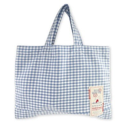 Gingham Check Series Mini Lesson Tote Bag Winnie the Pooh Disney - Mini Lesson Tote Bag BL (ギンガムチェックシリーズ ミニレッスントート くまのプーさん Disney/ディズニー - ミニレッスントート BL)