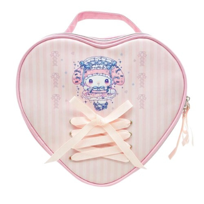 Heart-shaped vanity pouch My Melody x DOLLYMIX Sanrio Characters - Heart-shaped vanity pouch My Melody x DOLLYMIX (ハート型バニティポーチ マイメロディ×DOLLYMIX サンリオキャラクターズ - ハート型バニティポーチ マイメロディ×DOLLYMIX)