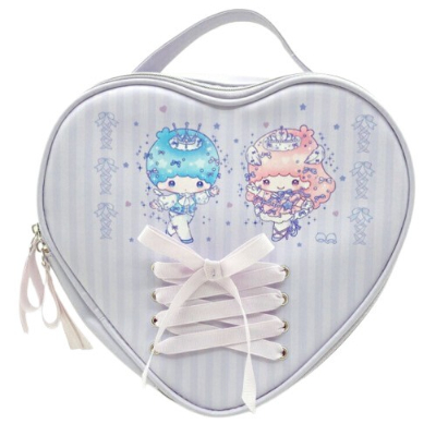 Heart-shaped vanity pouch Little Twin Stars x DOLLYMIX Sanrio Characters - Heart-shaped vanity pouch Little Twin Stars x DOLLYMIX (ハート型バニティポーチ リトルツインスターズ×DOLLYMIX サンリオキャラクターズ - ハート型バニティポーチ リトルツインスターズ×DOLLYMIX)
